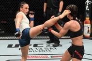 Michelle Waterson's kicks will be a dangerous weapon against Carla Esparza